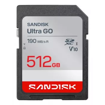 SanDisk Ultra GO microSDXC 512GB UHS-I U1 V10 A1 līdz 190 MB/s lasīšana
