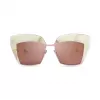 Sartorialeyes ST508-05 Sieviešu taisnstūra saulesbrilles Melna/Pelēka UV400