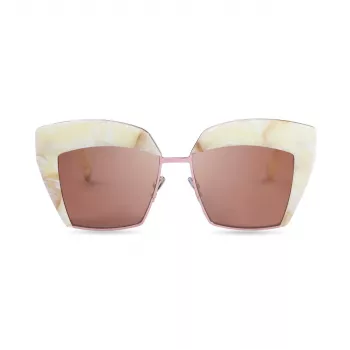 Sartorialeyes ST508-05 Sieviešu taisnstūra saulesbrilles Melna/Pelēka UV400