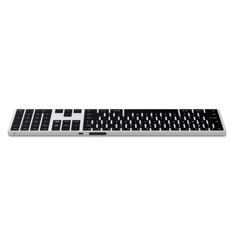 Satechi Slim X3 Bluetooth Keyboard with Numeric Keypad - Silver