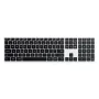 Satechi Slim X3 Bluetooth Keyboard with Numeric Keypad - Silver