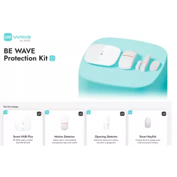 SATEL BEWAVE PROTECTION KIT Bezvadu signalizācijas sistēmas vadības panelis PERFECTA 16-WRL
