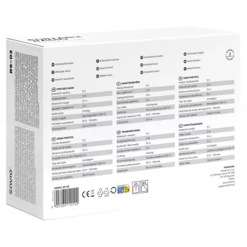 SAVIO RS-03 pārnēsājams radio FM/AM ar MP3 USB/SD atskaņošanu, rozā