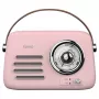 SAVIO RS-03 pārnēsājams radio FM/AM ar MP3 USB/SD atskaņošanu, rozā