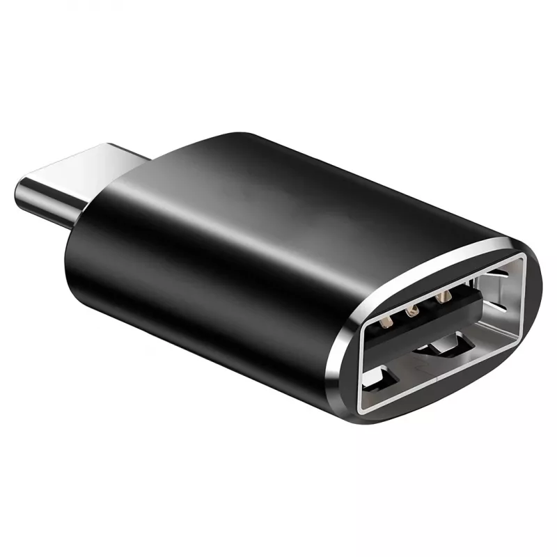 SAVIO TR-19 bezvadu CarPlay un Android Auto adapteris, USB-C, 5GHz Wi-Fi, Bluetooth 5.0, melns