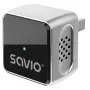 SAVIO TR-19 bezvadu CarPlay un Android Auto adapteris, USB-C, 5GHz Wi-Fi, Bluetooth 5.0, melns