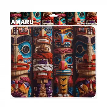 SBOX AMARU M MP-06 spēļu peles paliktnis 300x250x2 mm melns