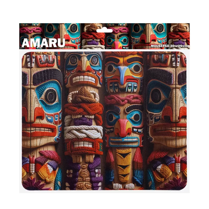 SBOX AMARU M MP-06 spēļu peles paliktnis 300x250x2 mm melns