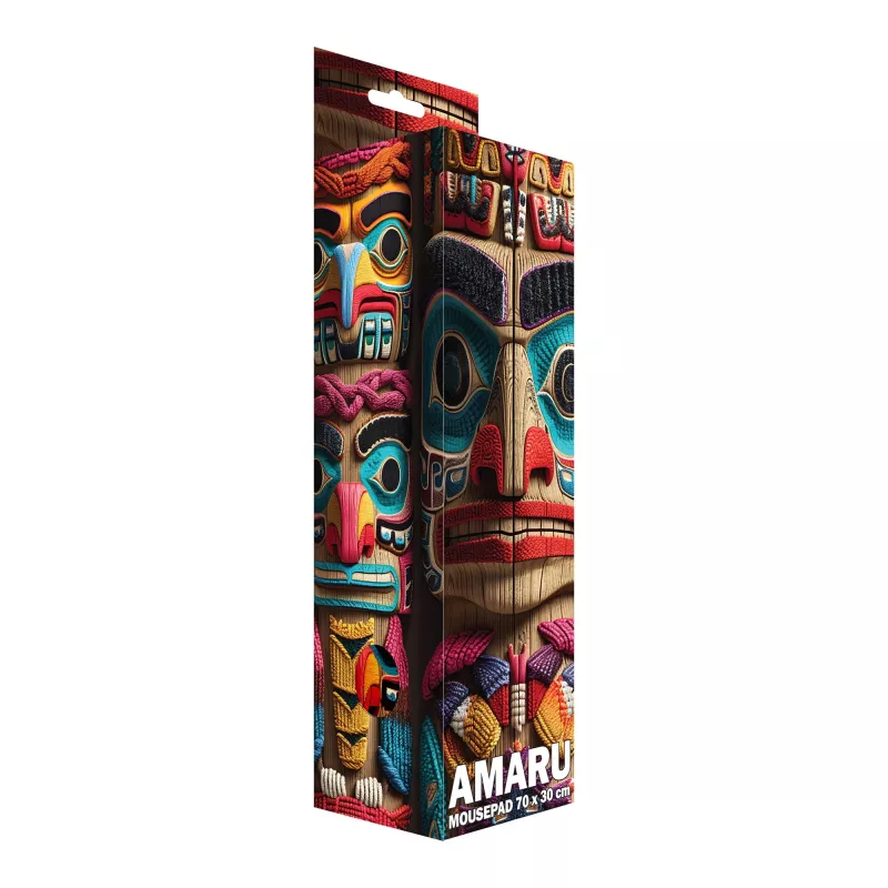 SBOX AMARU XL MP-06 spēļu peles paliktnis 700x300x2mm melns
