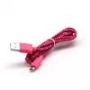 SBOX USB-1031P USB uz Micro USB kabelis 1m Rozā