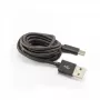 SBOX USB-TYPEC-15B USB-A uz USB-C kabelis 1,5 m kazenes melns