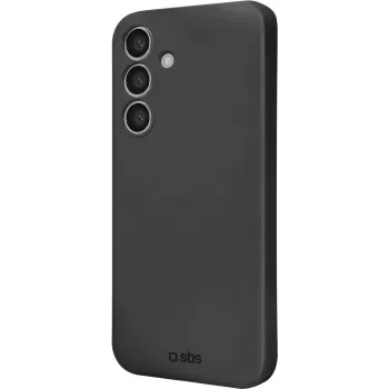 SBS Instinct vāciņš Samsung Galaxy S24 - melns TPU aizmugures vāciņš, triecienizturīgs, aizsardzība pret skrāpējumiem, saderīgs ar bezvadu uzlādi TEINSTSAS24K