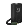SBS pārnēsājamais gaisa kompresors ar power bank, 3600mAh, melns