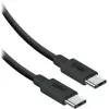 SBS USB-C uz USB-C neilona kabelis 2m 240W melns