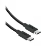 SBS USB-C uz USB-C neilona kabelis 2m 240W melns