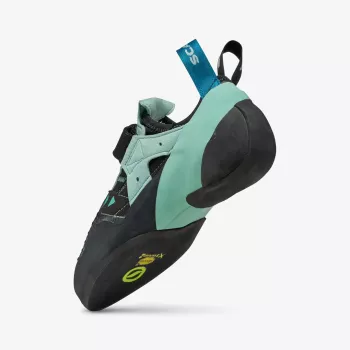 Scarpa Instinct VS sieviešu klinšu kāpšanas apavi, 36.5, melni/akva