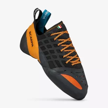 SCARPA Instinct VSR Kāpšanas apavi - Melns/Orangžs - EU 43.5
