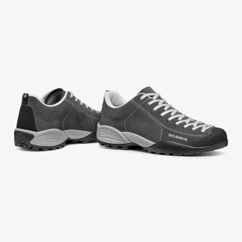 SCARPA Mojito Shark Unisex dzīvesstila un pieejas apavi, ūdensizturīgs zamšs, Vibram Spyder zole, EU 43.5