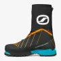 Scarpa Phantom Tech HD Mountaineering Boots - Black/Bright Orange - Size 42.5