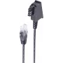 SCARTKABEL SCART uz S-Video un 3,5 mm audio adaptera kabelis, 1,5 m, melns 22224028