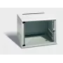 SCHÄFER IT SYSTEMS 19 inch sienas montāžas skapis NT Box, 12U, 570 x 625 x 600 mm, gaiši pelēks RAL 7035 7312600