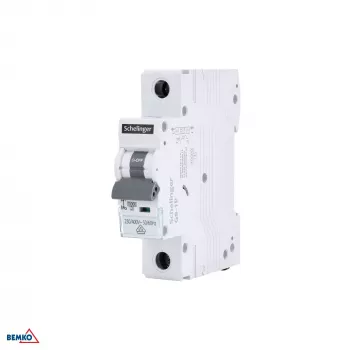 Schelinger A02-G9-1P-B10 10A vienpola B tipa MCB, 10kA pārrāvuma jauda, VDE sertificēts