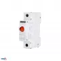 SCHELINGER A15-SL8-CZ sarkana LED signāllampiņa, 230V maiņstrāva, 22 mm paneļa montāža, IP65