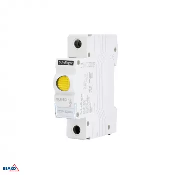 SCHELINGER SL8 LED signāllampa dzeltena 230V AC paneļa montāžai IP65