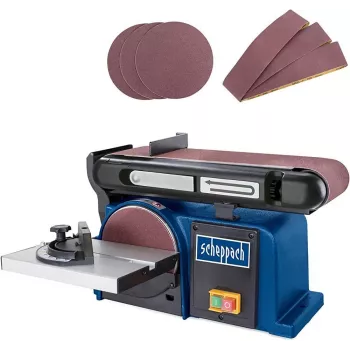 SCHEPPACH Lentu un disku slīpmašīna 370W 230V