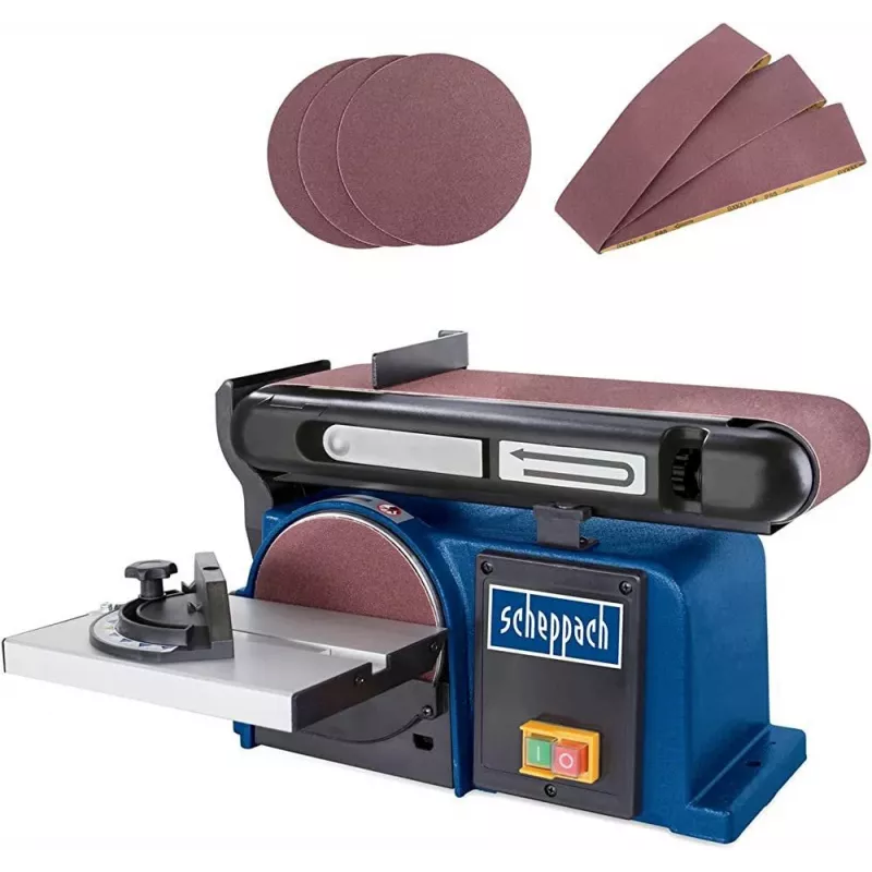 SCHEPPACH Lentu un disku slīpmašīna 370W 230V