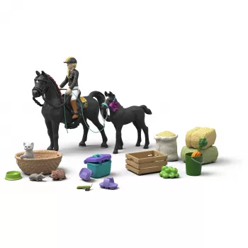 Schleich HORSE CLUB 2026 adventes kalendārs - Ziemas brīnumzemes brauciens
