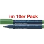 Schneider 130 pastāvīgais marķieris, apaļš uzgalis, zaļš, 1,0-3,0 mm, uzpildāms 113004