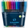 Schneider Vizz M lodīšu pildspalvu komplekts, 10 dažādās krāsās, vidēja 102290