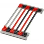 SCHROFF 24568356 19 collu 2U fiksēta montāžas sliede serveru un tīkla skapjiem, tērauds, melna RAL 9005, pulverkrāsots, 482,6 mm garums