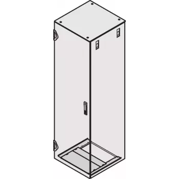 SCHROFF pamatplāksne 600B 1100T RAL7021 (21630620)