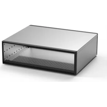 SCHROFF ratiopacPRO 3U 84HP 255mm galda/skapja korpuss, gaiši pelēks 24571038