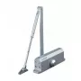 SCOT DC-30 griestu durvju aizvērējs durvīm 80-100 kg, regulējams EN 3-5, sudraba