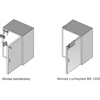 SCOT EL-120 Elektromagnētiskā slēdzene 120kg (260lbs) 12V DC Fail-Safe Virsmas montāža