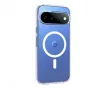SCREENOR Bufera vāciņš Google Pixel 11 Pro XL – magnētisks MagSafe saderīgs, caurspīdīgs ar melnu rāmi, TPU/PC