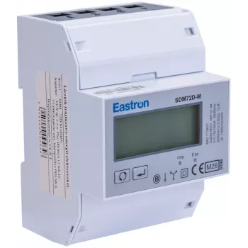 SDM 72 DM MID Trīsfāžu enerģijas skaitītājs Modbus