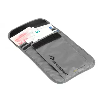 Sea To Summit kakla maciņš/maks ar RFID aizsardzību, melns