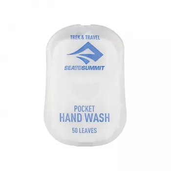 Sea to Summit Trek and Travel Pocket Soap Hand Wash ziepju lapiņas – 50 bioloģiski noārdāmu lapiņu