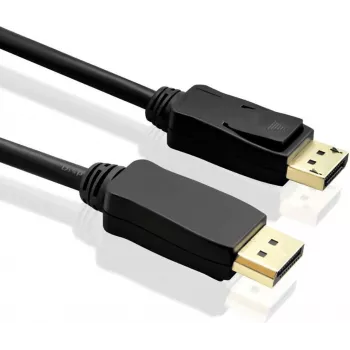 SECOMP STANDARD DisplayPort kabelis v1.4, DP uz DP, melns, 1 m (S3695)