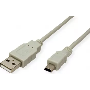SECOMP STANDARD USB 2.0 kabelis, Type A uz 5-pin Mini, 3 m (S3143)