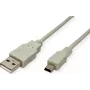 SECOMP STANDARD USB 2.0 kabelis, Type A uz 5-pin Mini, 3 m (S3143)
