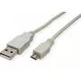SECOMP STANDARD USB 2.0 kabelis, USB A vīrišķais uz Micro USB B vīrišķo, 3 m, melns S3153