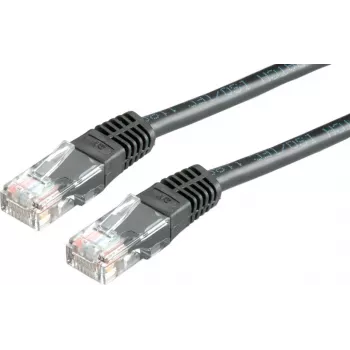 SECOMP STANDARD UTP savienojuma kabelis Cat.6 (Class E), melns, 2 m (S1762)