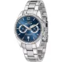 SECTOR MAN R3253240006 41 mm Quartz Watch Stainless Steel Black Dial Silver Strap
