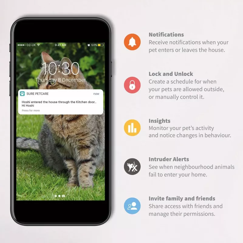 SEGULA SureFlap Connect Hub – viedais mājdzīvnieku vārtejas (balts)