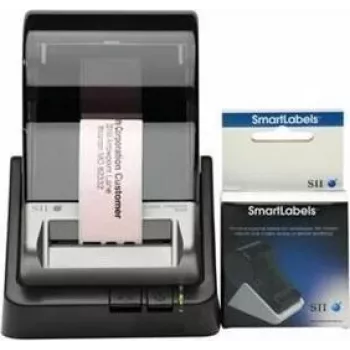 Seiko Instruments rozā tiešās termiskās etiķetes Smart Label Printer 100, 120, 200, 220, 620, 650SE, EZ30, Pro (54 mm x 101 mm, 220 etiķetes/rullī, 1 rullis) 42100602